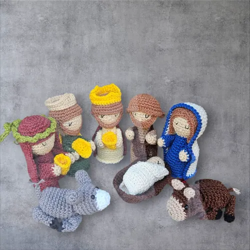 Presépio amigurumi 