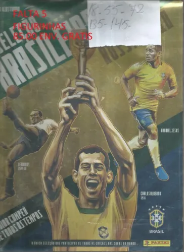albuns figurinhas incompletos - brasileiro 2016 - seleção brasileira russi