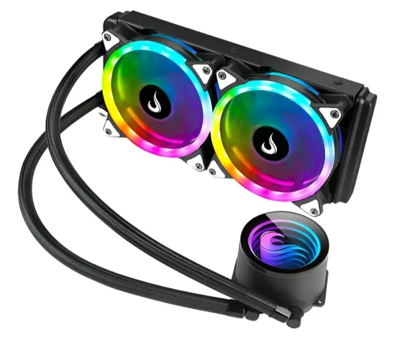 Water cooler rise argb 240mm Black