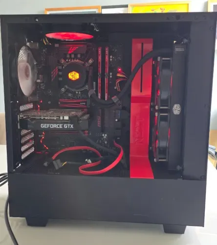 Computador Desktop Core I7-9700KF  16gb GTX 1660ti