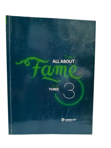That's All About Fame Book 3 - DVD