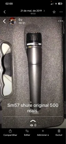 SM 57 Shure original 
