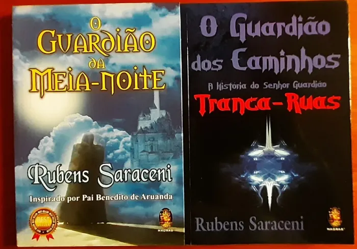 Kit Rubens Saraceni com 2 Livros: O Guardião da Meia Noite/O Guardião dos Caminhos