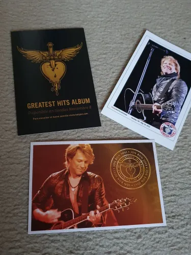 Coleção cartões Bon Jovi