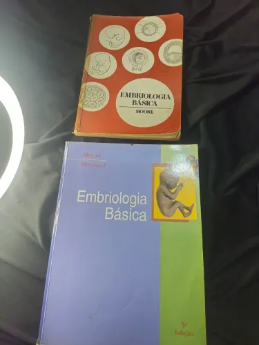 Livros de Embriologia Básica - Moore e Persaud