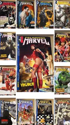 Paladinos Marvel completo 1 ao 13 panini ano 2002