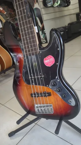 Baixo squier vender affinity J.Bass 5c 
