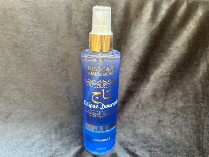 body splash eclipse dourado novo - árabe - miss rose