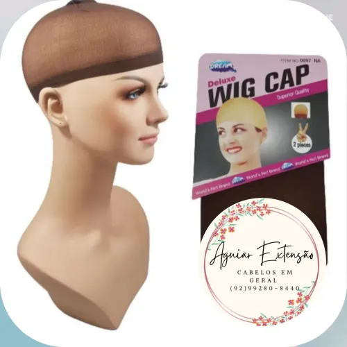 Touca Wig Cap Nero 