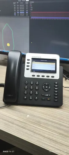 TELEFONE IP GRANDSTREAM GXP2140 - TELA COLORIDA - ATÉ 4 LINHAS