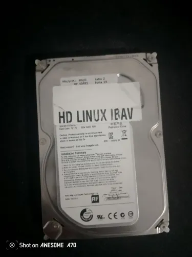 HD de 500gb semi-novo