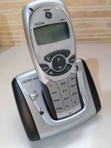 Telefone S/fio Ge 2.4 Ghz Digital Com Identificador Chamadas