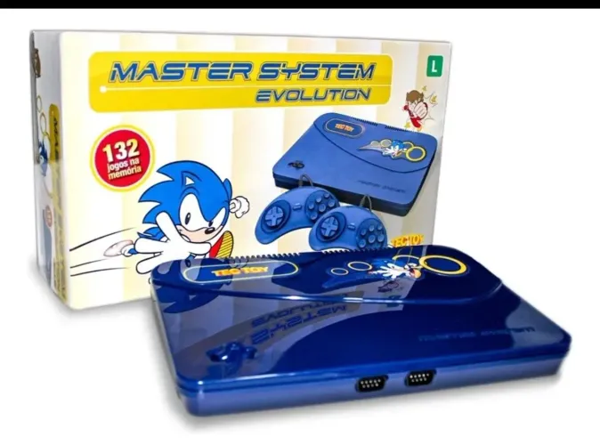 VÍDEO GAME MASTER SYSTEM SONIC- ÓTIMO ESTADO!