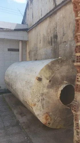 Caixa d'água taça 5000 litros de metal