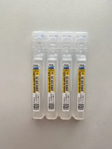 Cloreto de sódio 0,9% 10ml (soro)
