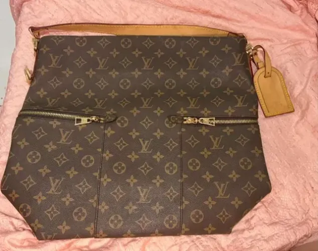 Bolsa perfeita monograma com zíper e alça louis vuitton