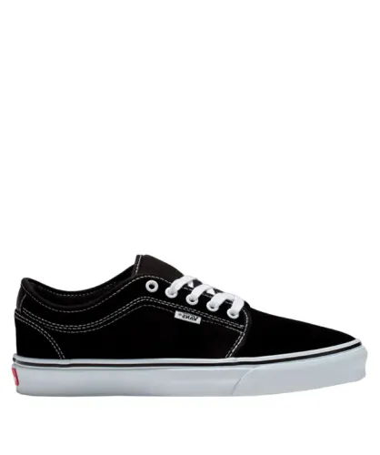 Tênis Vans Skate Chukka Low Black White Unissex.
