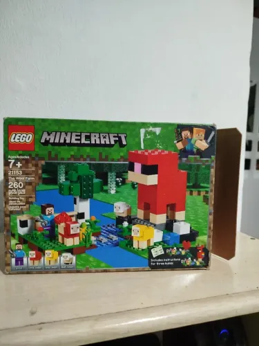Minecraft fazenda de lã 