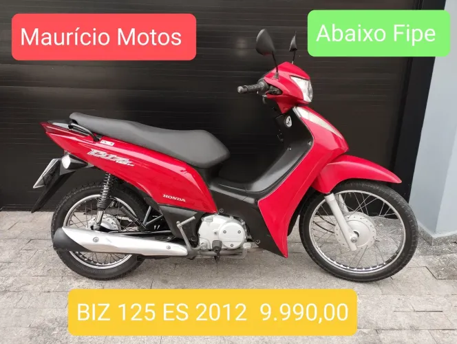 Honda biz 125 ES 2012 abaixo Fipe linda