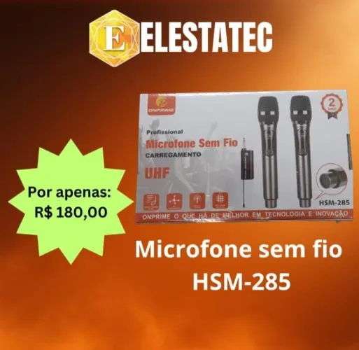 Microfone sem fio / HSM-285
