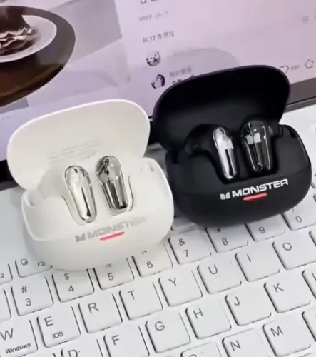 Loja Mundo - MONSTER Maxstar MQT52 GrAVe PoDeRoSo Fone de ouvido True wireless low latency