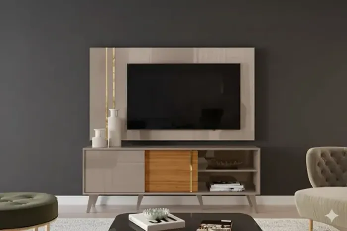 Rack com painel florida ate 65 pol