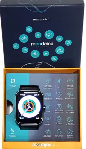 SmartWatch Mondaine novo na caixa com etiqueta