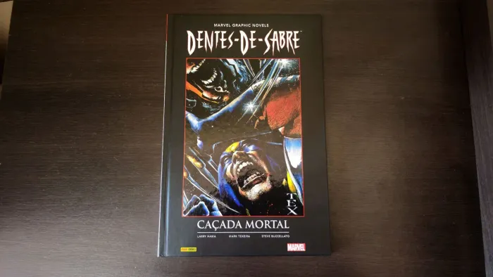 Dentes-de-Sabre - Caçada Mortal - Marvel - HQ Panini