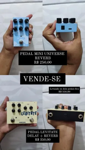 Pedal Levitate e Mini Universe