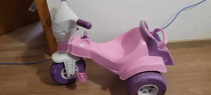 Tricycle Infantil Rosa e Roxo