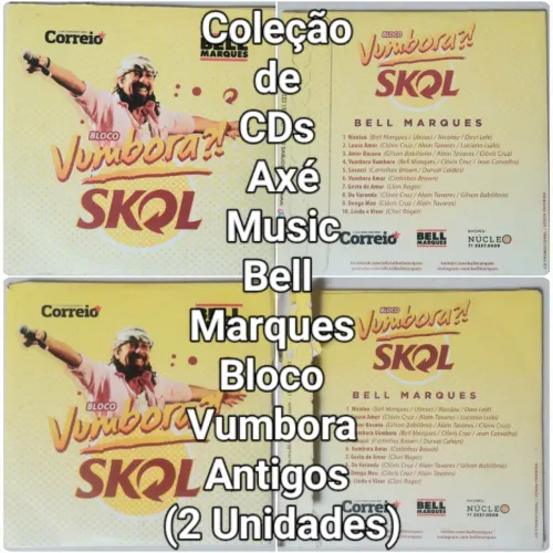  CDs Musicais Bell Marques Promo Antigos