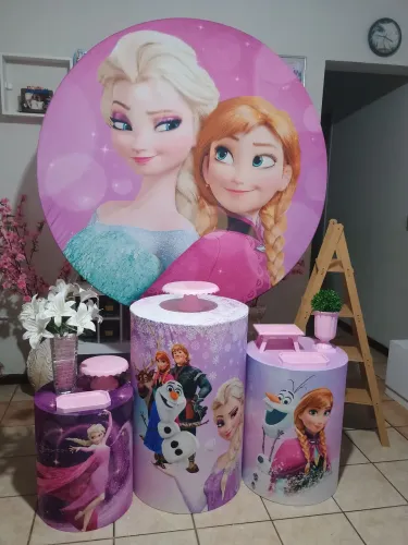 Pegue e monte Decoração Frozen