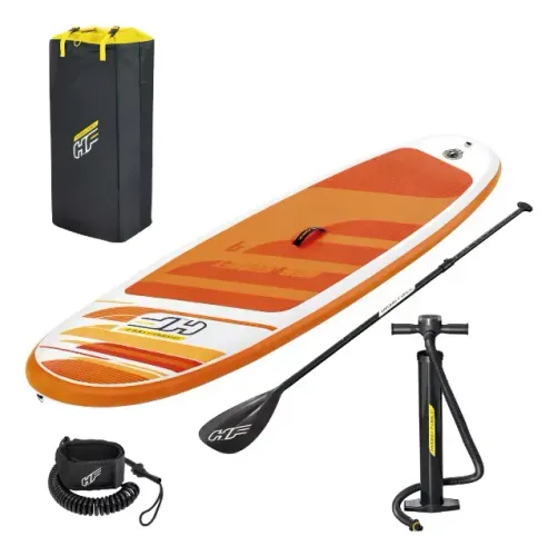 Prancha Stand Up Inflavel Aqua Journey 110 Kg Bestway 65302 Cor Laranja