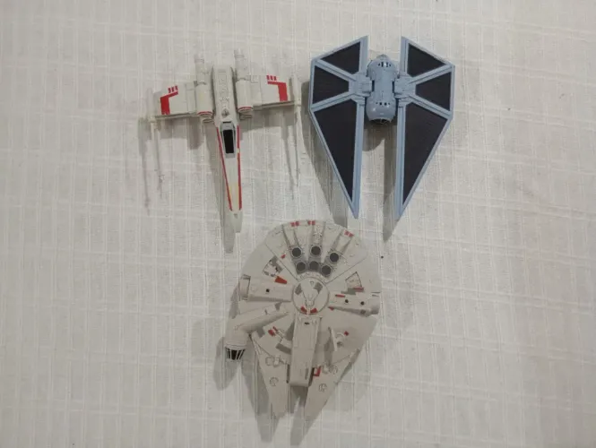 3 NAVES STAR WARS
