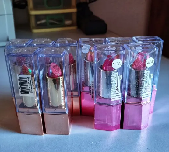 Batom Miss Betty  Com Brilho -kit com 10