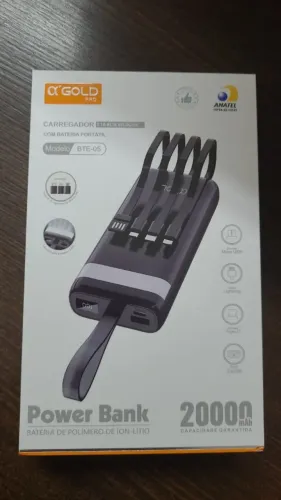 CARREGADOR PORTATIL DE 20000mah