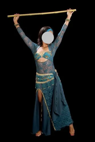 Figurino de Dança do Ventre - lindíssimo