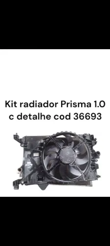 Radiador Prisma 1.0 - Peça Original