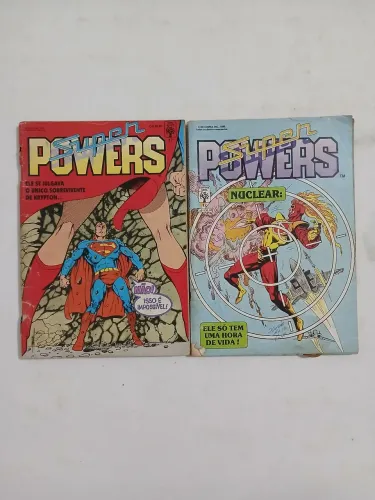 Lote Raro de Gibis anos 80 Super Powers 