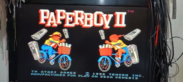 Mega Drive Paperboy 2 jogo 