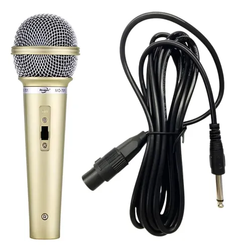 Microfone com fio