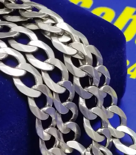 Cordão Prata 925 Peso 32 Gramas 60 Cm Maciço 7.5 mm
