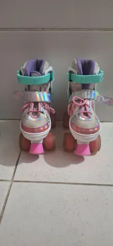 Patins infantil feminino