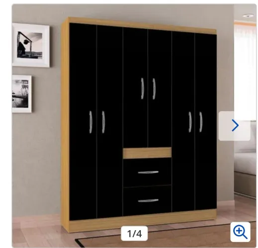 Guarda-roupa novo na promoção casal