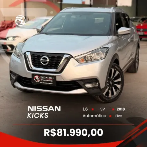 Nissan Kicks SV 1.6 16V Flexstar 5P Aut. 2018