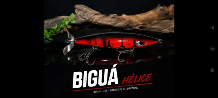 Isca artificial de helice