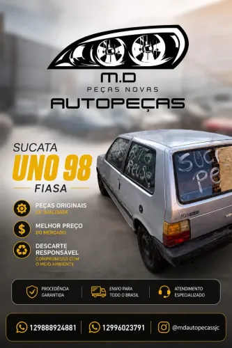 SUCATA UNO 1997 FIASA 1.0