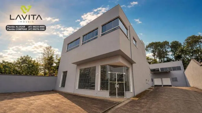 Galpão comercial para aluguel e venda no Bairro Vila Nova em Blumenau SC