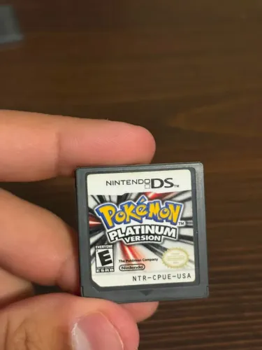 Pókemon Platinum Version para Nintendo DS USADO(apenas o cartucho)