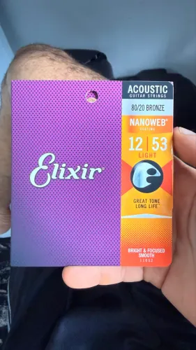Encordoamento Elixir 012 Violao